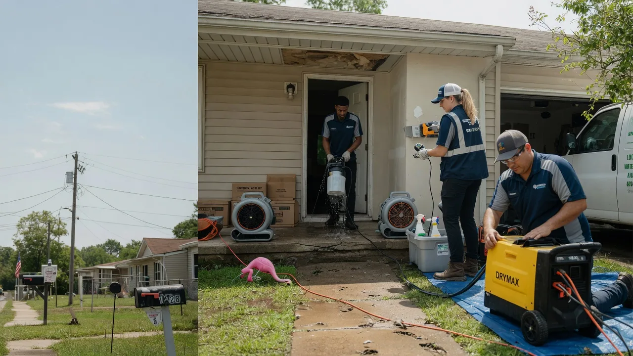 Storm Damage Water Removal in Cushing, WI near me